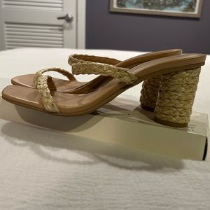 A New Day Cass straw heel
